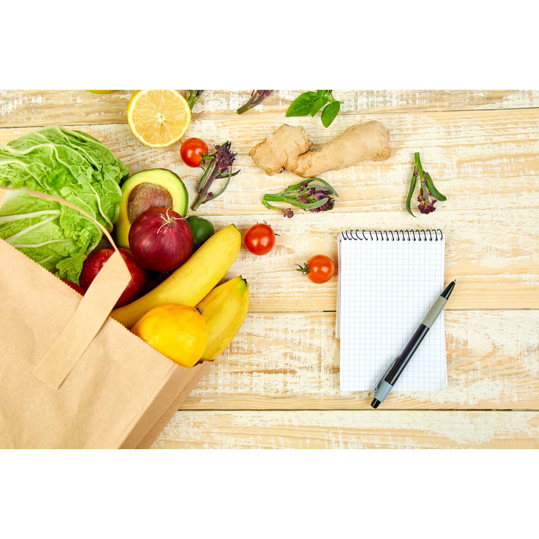 vegane Einkaufsliste veganer Wochenplan